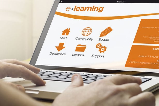 What is an online-platform and what is its usefulness in learning English?